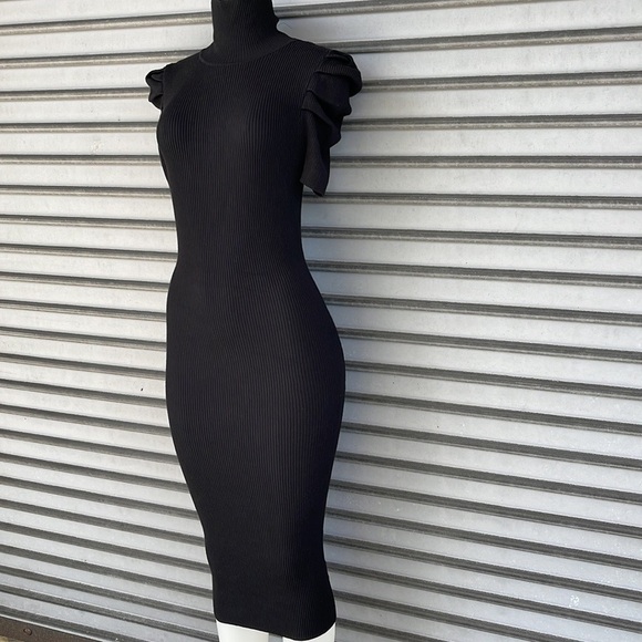 Fashion Nova Mallory Sweater MIDI Turtleneck Dress Size M - Picture 6 of 16